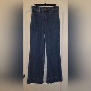 J. Crew Blue Flare & Wide Leg Jeans